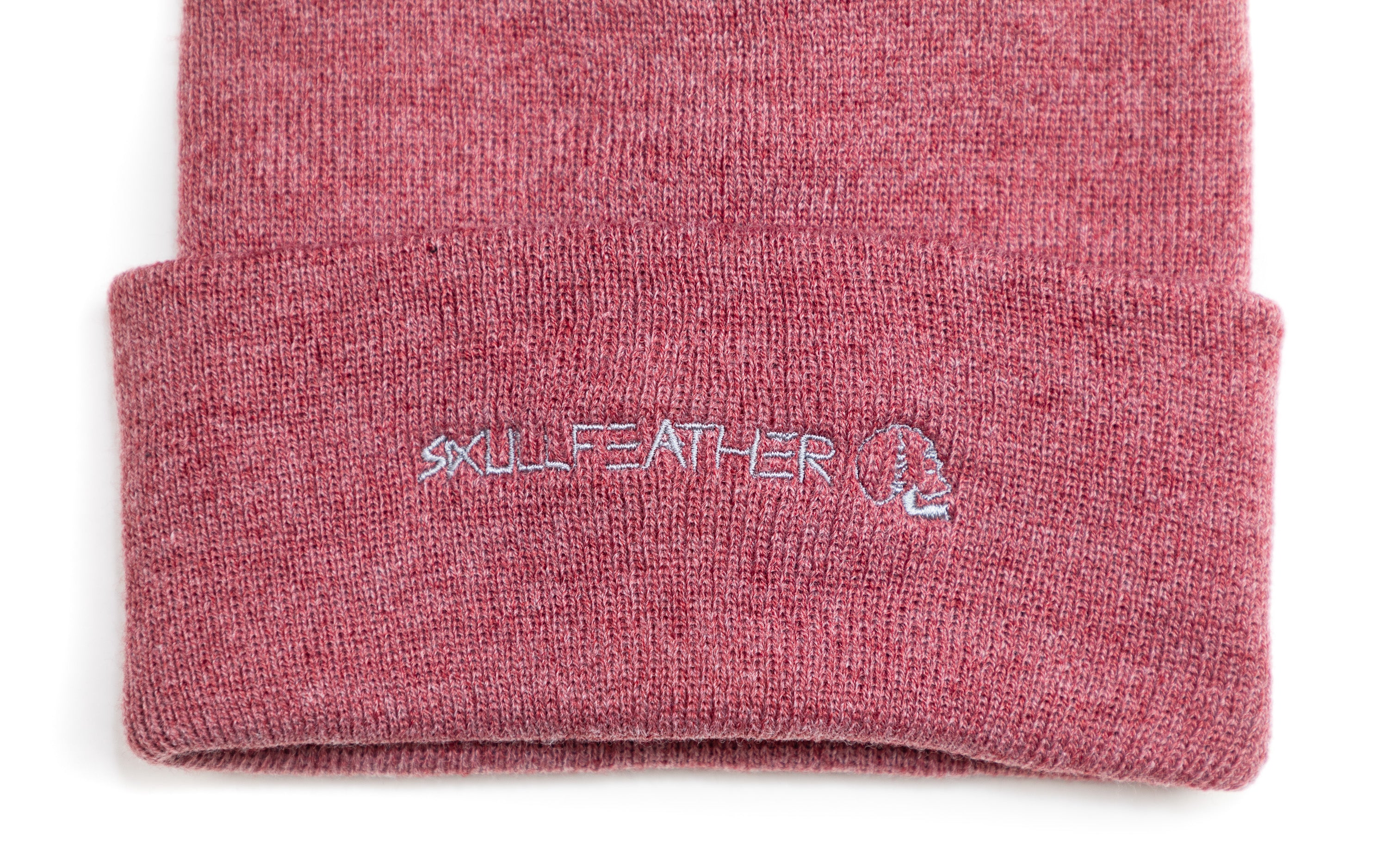 Skullfeather Wordmark Beanie - Embroidered